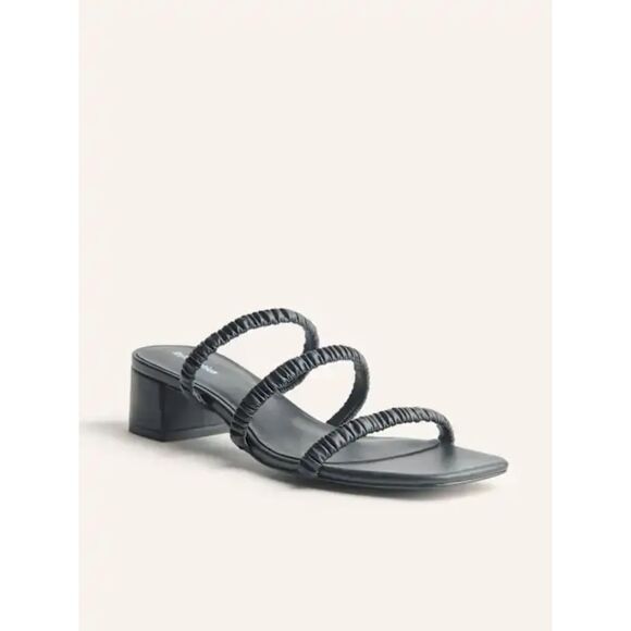 Reformation Vegan Assunta Strappy Block Heel Sandal Size 7 - Picture 1 of 10
